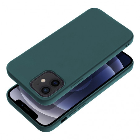 Apple iPhone 12 Pro Coque MATT Vert foncé