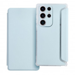 Samsung Galaxy S23 Ultra 5G Portefeuilles Piano Book Bleu clair