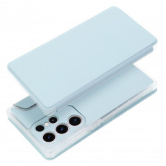 Samsung Galaxy S23 Ultra 5G Portefeuilles Piano Book Bleu clair