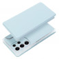 Samsung Galaxy S23 Ultra 5G Portefeuilles Piano Book Bleu clair