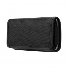 Apple iPhone 11 Etui universel, Étuis horizontaux Horizontal Belt Holster OXFORD Noir