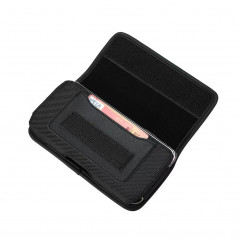 Apple iPhone 13 Etui universel, Étuis horizontaux Horizontal Belt Holster OXFORD Noir