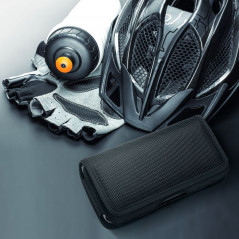 Apple iPhone 13 Etui universel, Étuis horizontaux Horizontal Belt Holster OXFORD Noir