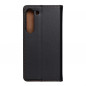 Samsung Galaxy S23 5G Portefeuilles Leather case SMART PRO Élégant  Noir