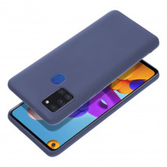 Samsung Galaxy A21s Coque MATT Bleu