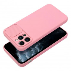Apple iPhone 12 Pro Coque Slide Rose clair