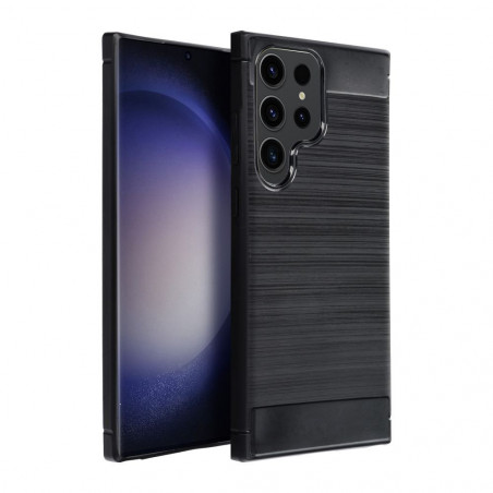 Samsung Galaxy S23 5G Coque Carbon Élégant  Noir