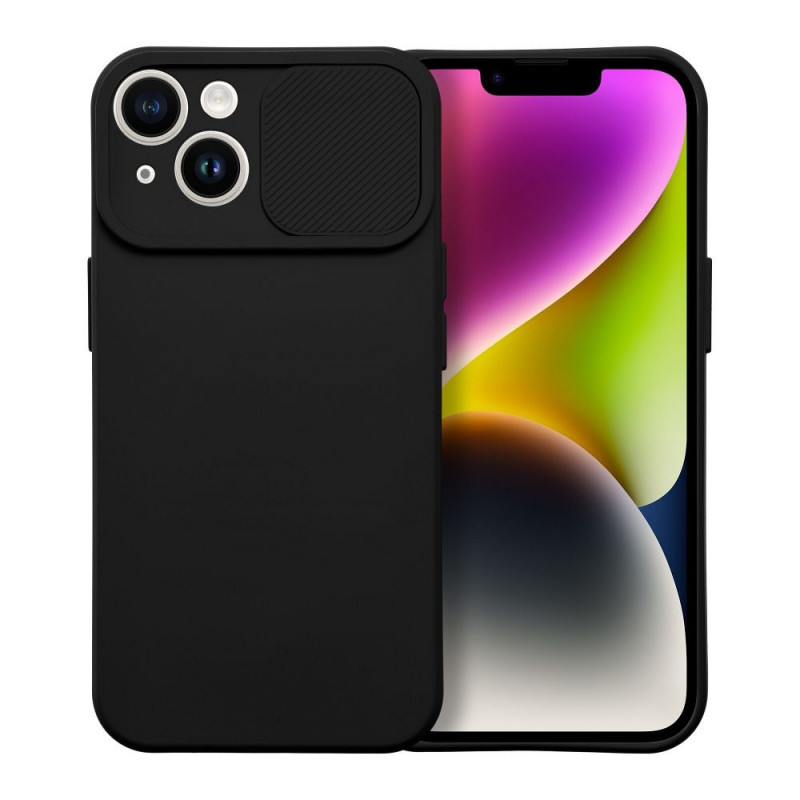 Apple iPhone 14 Coque Slide Noir