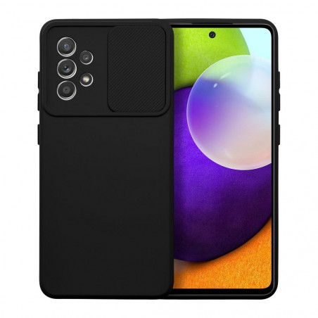Samsung Galaxy A52 LTE Coque Slide Noir