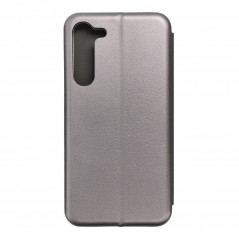 Samsung Galaxy S23 Plus 5G Portefeuilles Book Elegance Élégant  Gris