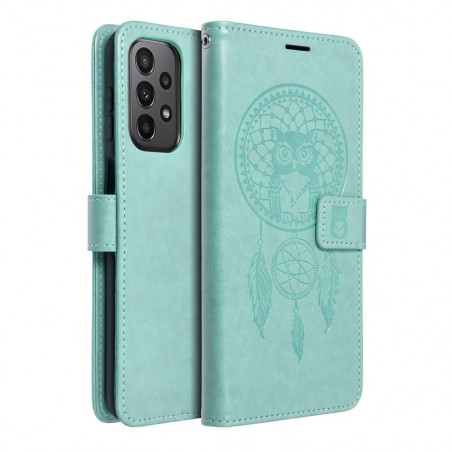 Samsung Galaxy A23 5G Portefeuilles MEZZO Book Capteurs de rêve  Vert