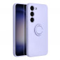 Samsung Galaxy S23 5G Coque Silicone ring Violet (Violet)