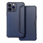 Apple iPhone 13 Pro Max Portefeuilles Razor Book Fibre de carbone, Modèle de carbone Bleu Apple iPhone 13 Pro Max Portefeuilles Razor Book Fibre de carbone, Modèle de carbone Bleu