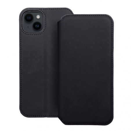 Apple iPhone 14 Plus Portefeuilles Dual Pocket book Noir 