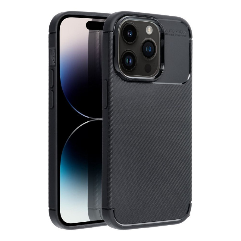 Apple iPhone 11 Pro Coque Carbon premium Élégant  Noir