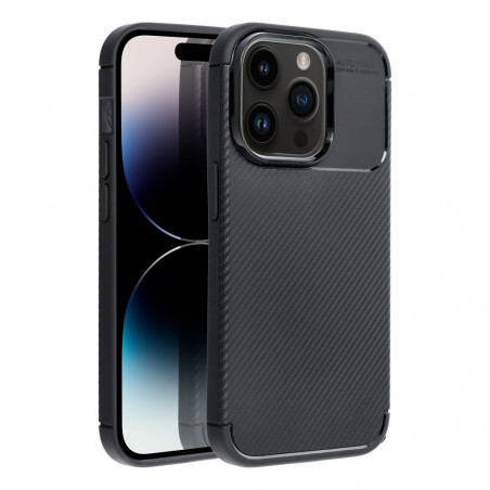 Apple iPhone 11 Pro Coque Carbon premium Élégant  Noir