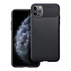Apple iPhone XS Max Coque Carbon premium Élégant  Noir