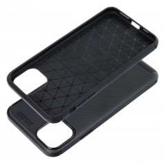 Apple iPhone 11 Pro Max Coque Carbon premium Élégant  Noir