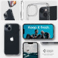 Apple iPhone 14 Coque Spigen Ultra Hybrid Clair comme du cristal  Transparent