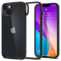 Apple iPhone 14 Plus Coque Spigen Ultra Hybrid Clair comme du cristal  Noir mat