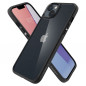 Apple iPhone 14 Plus Coque Spigen Ultra Hybrid Clair comme du cristal  Noir mat