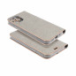 Apple iPhone 14 Pro Portefeuilles LUNA Book Gold Élégant  Argenté