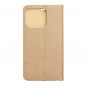 Apple iPhone 14 Pro Portefeuilles LUNA Book Gold Élégant  Or