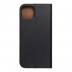 Apple iPhone 14 Plus Portefeuilles Leather case SMART PRO Élégant  Noir