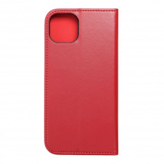 Apple iPhone 14 Plus Portefeuilles Leather case SMART PRO Élégant  Bordeaux