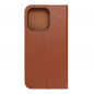 Apple iPhone 14 Pro Portefeuilles Leather case SMART PRO Élégant  Brun