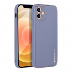 Apple iPhone 14 Plus Coque Leather Bleu