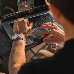 Apple iPhone 14 Plus Couverture durcie Armor Noir