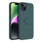 Apple iPhone 14 Plus Coque Silicone ring Vert