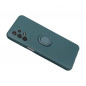 Apple iPhone 14 Plus Coque Silicone ring Vert