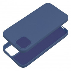 Apple iPhone 14 Plus Coque Silicone Élégant  Bleu