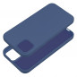 Apple iPhone 14 Plus Coque Silicone Élégant  Bleu