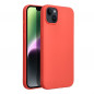 Apple iPhone 14 Plus Coque Silicone Élégant  Pêche