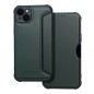Apple iPhone 14 Plus Portefeuilles Razor Book Fibre de carbone, Modèle de carbone Vert foncé Apple iPhone 14 Plus Portefeuilles Razor Book Fibre de carbone, Modèle de carbone Vert foncé