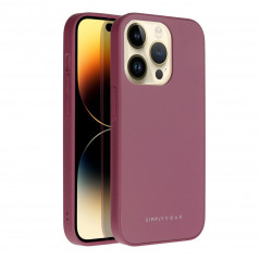 Apple iPhone 14 Pro Coque Roar Matte Glass Élégant  Bordeaux