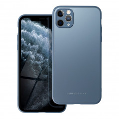Apple iPhone 11 Pro Max Coque Roar Matte Glass Élégant  Bleu