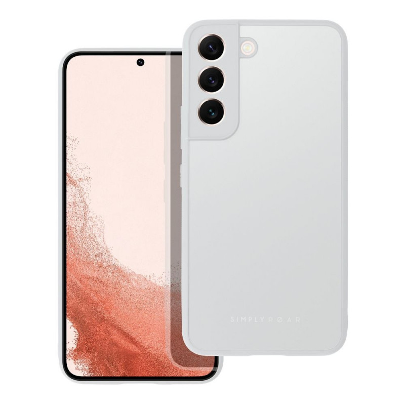 Samsung Galaxy A03s Coque Roar Matte Glass Élégant  Acier