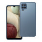 Samsung Galaxy A12 Coque Roar Matte Glass Élégant  Bleu