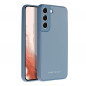Samsung Galaxy A12 Coque Roar Matte Glass Élégant  Bleu