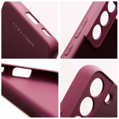 Samsung Galaxy A32 5G Coque Roar Matte Glass Élégant  Bordeaux