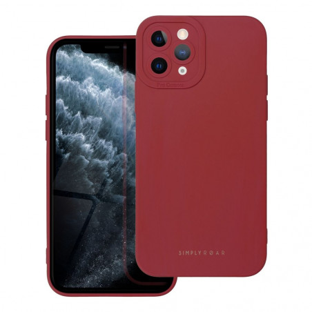 Apple iPhone 11 Pro Coque Roar Luna Monochromatique, Élégant, Un accessoire esthétique  Rouge