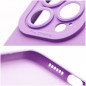 Apple iPhone XS Max Coque Roar Luna Monochromatique, Élégant, Un accessoire esthétique  Violet (Violet)