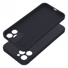 Apple iPhone 12 Pro Max Coque Silicone Mag Cover MagSAFE  Noir