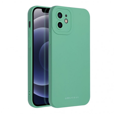 Apple iPhone 12 Coque Roar Luna Monochromatique, Élégant, Un accessoire esthétique  Vert