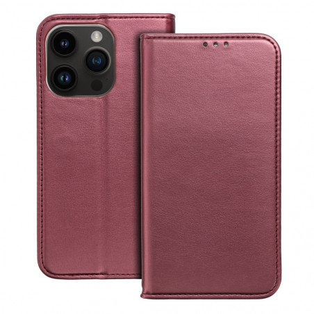 Apple iPhone SE 2020 Portefeuilles Smart Magneto book Bourgogne