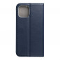 Apple iPhone 12 Portefeuilles Smart Magneto book Marine